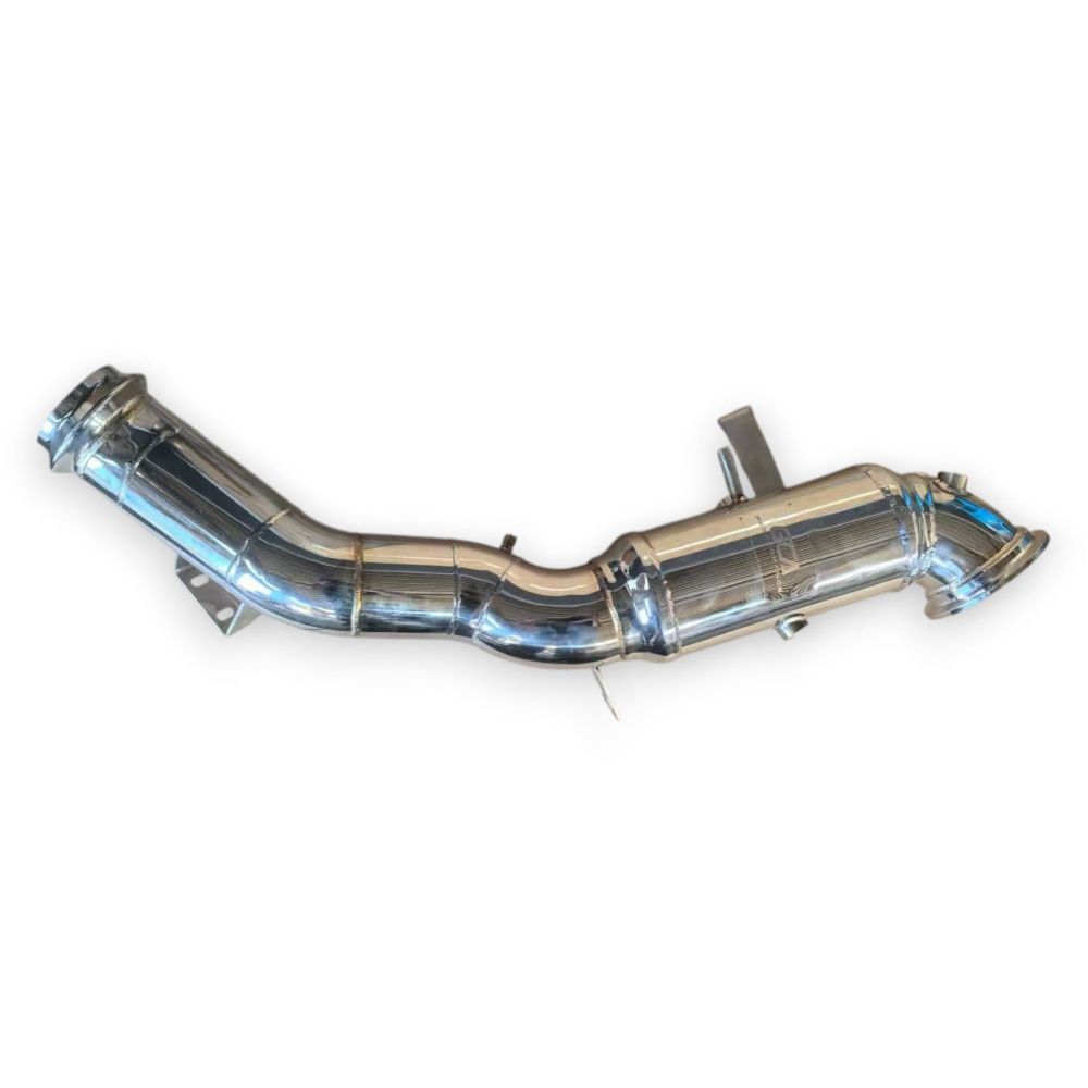2024+ Mercedes GLC63 AMG Downpipe | X254 No Heat Shield / 200 Cell Euro 6 Sport High Flow Cat Downpipes